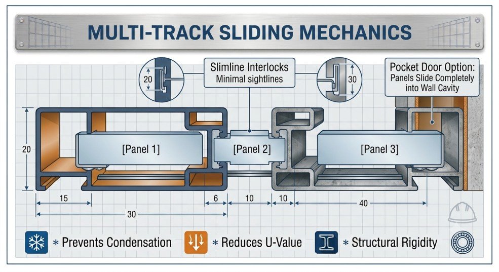 MULTI-TRACK SLIDING MECHANICS